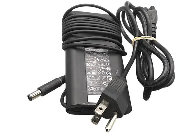 Alt view image 7 of 7 - Dell Slim AC Adapter 19.5V 4.62A Laptop Charger 90W DA90PM130 6C3W2 Adapter