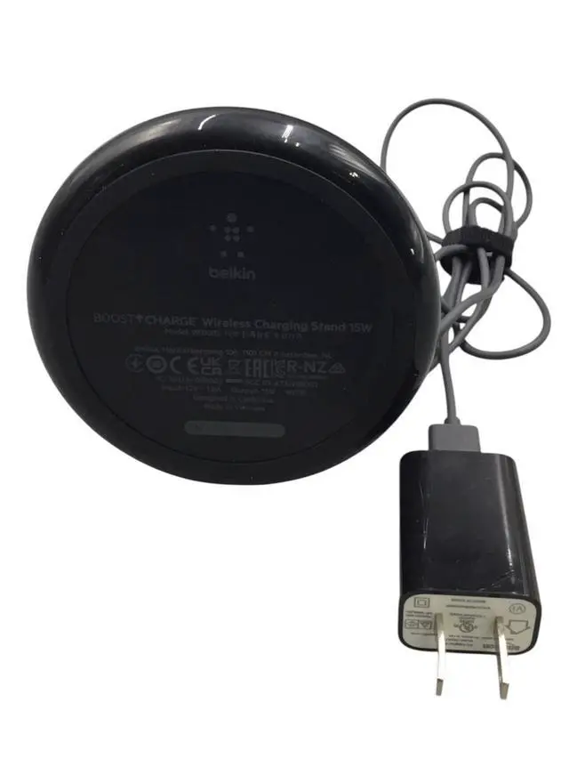 Alt view image 5 of 6 - Belkin Boost Charge Wireless Charging Stand 15W WIB002