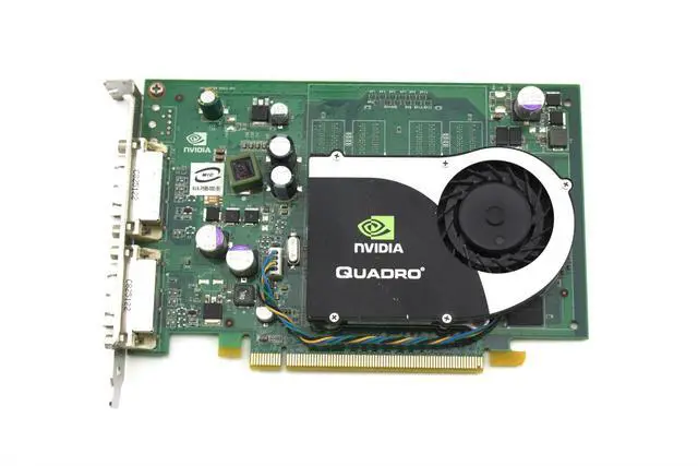 Alt view image 3 of 3 - PNY Nvidia Quadro 370 PCI-E Video Card High Profile Dual DVI VCQFX370-PCI-E