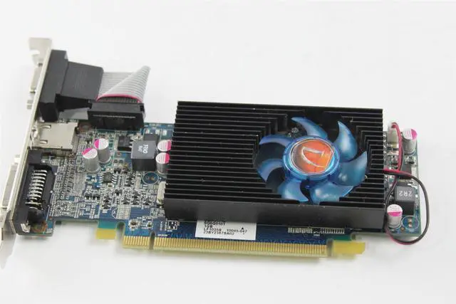 Alt view image 3 of 4 - Visiontek HD 5550 VGA DVI HDMI 1GB PCI Video Graphics Card 55501GBHK VT-400665HK LF1035S 10045-047 23BY2387SA02 H100920931