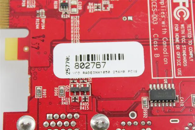Alt view image 2 of 6 - ATI X1050 High Profile 256MB DDR VGA DVI-I S-VIDEO PCI-E Video Graphics Card 88-2C49-2E-SA A070900098361