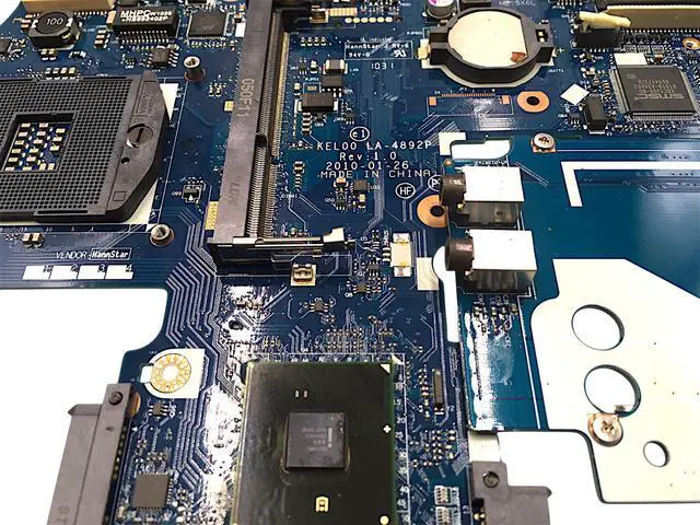 Alt view image 2 of 7 - HP ProBook 6440B Motherboard 593842-001 KEL00 LA-4892P