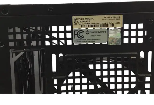 Alt view image 3 of 7 - CyberPowerPC C-Series Gaming PC Case (Mid-Tower)