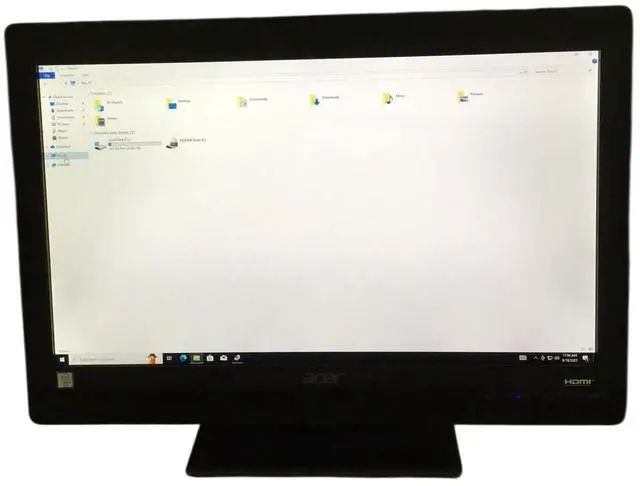 Alt view image 3 of 7 - Acer Veriton Z4820G All-in-One i5-6500 3.20GHz | 8GB | 500GB | DVDRW | Wired Mouse and Keyboard | Windows 10 Pro | No Adapter