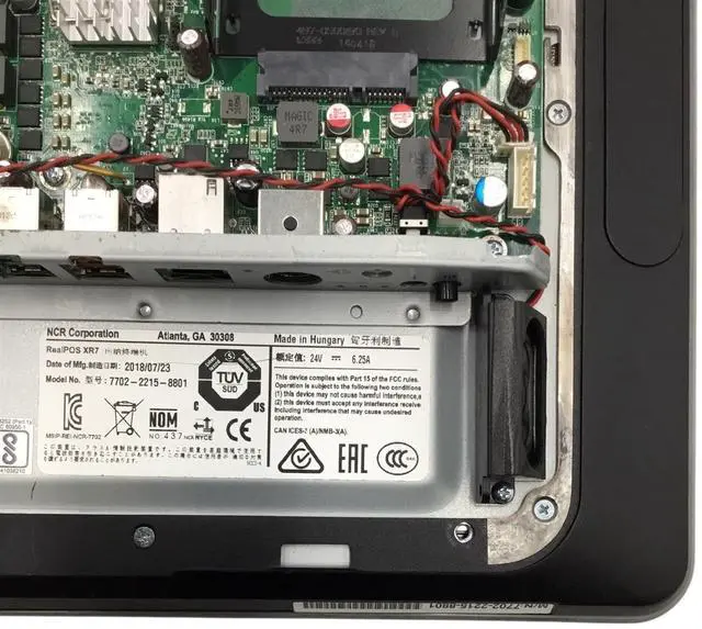 Alt view image 7 of 7 - NCR RealPOS XR7 Terminal G1820TE 2.20GHz 4GB 7702-2215-8801 - NO HD NO Adapter