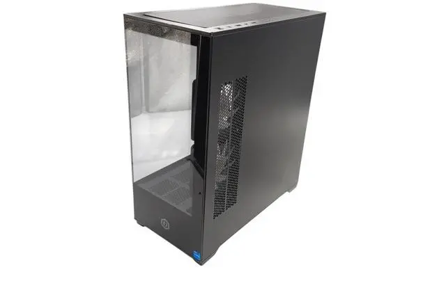 Alt view image 5 of 7 - Cyber PowerPC Model C Series ET8420-5292 Case w/ Tempered Glass &fans