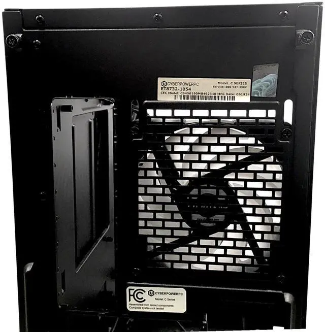 Alt view image 7 of 7 - Cyber power PC C Series Case and W/Fans ET8732-1054,CS450 190MB492340
