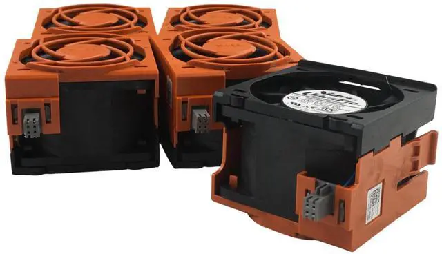 Alt view image 4 of 5 - Lot Of 5 Nidec UltraFlo V60E12BS1B5-07A024 Cooling Server Fan 090XRN