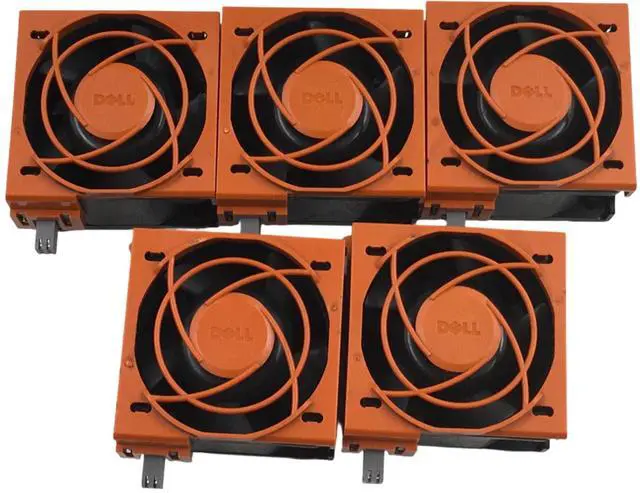 Alt view image 3 of 5 - Lot Of 5 Nidec UltraFlo V60E12BS1B5-07A024 Cooling Server Fan 090XRN