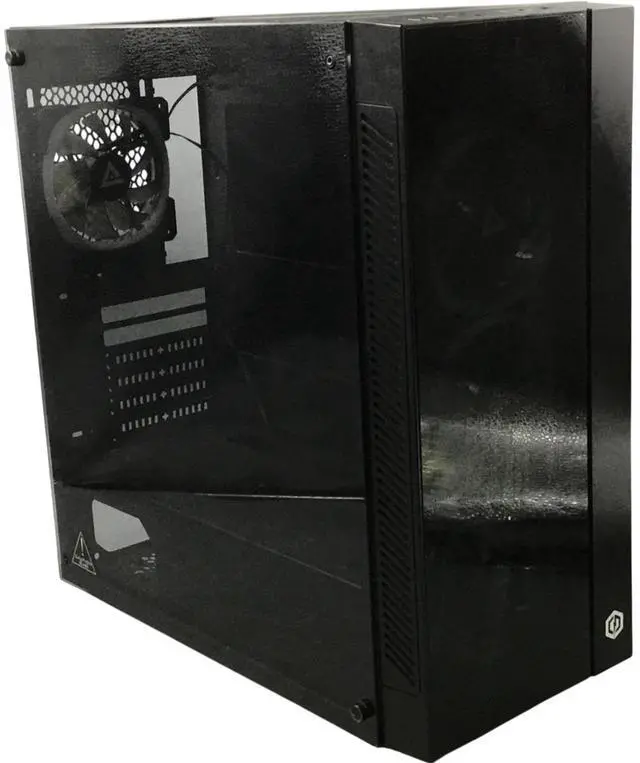 Main image of Cyberpower PC C Series Computer Case, w/Fans, Black & Glass ET8680-12780
