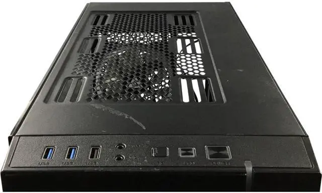 Alt view image 3 of 7 - Cyberpower PC C Series Computer Case, w/Fans, Black & Glass ET8680-12780