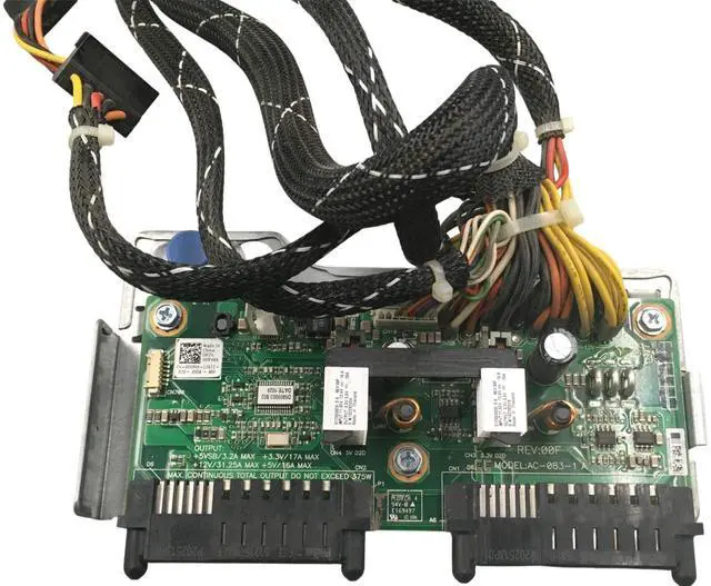 Alt view image 2 of 6 - Dell 00XY6X Power Distribution Board PSU Backplane for PowerEdge Server