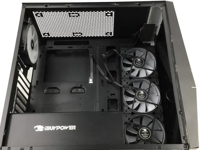 Alt view image 6 of 7 - iBUYPOWER i-Series ATX Mid Tower Gaming Case w/ Fans | PC Case Only