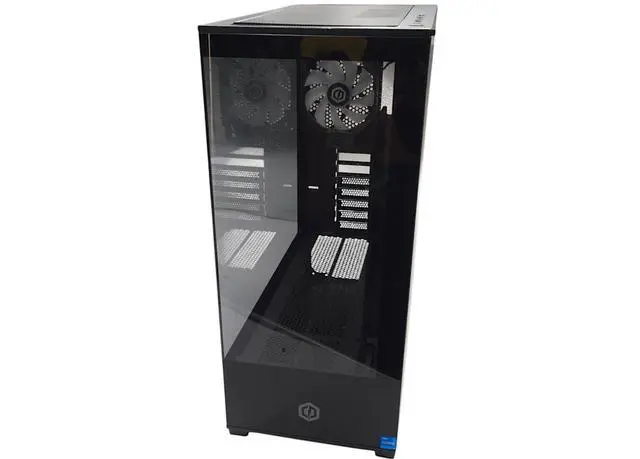 Alt view image 2 of 7 - Cyber PowerPC Model C Series ET8420-6108 Case w/ Tempered Glass &fans