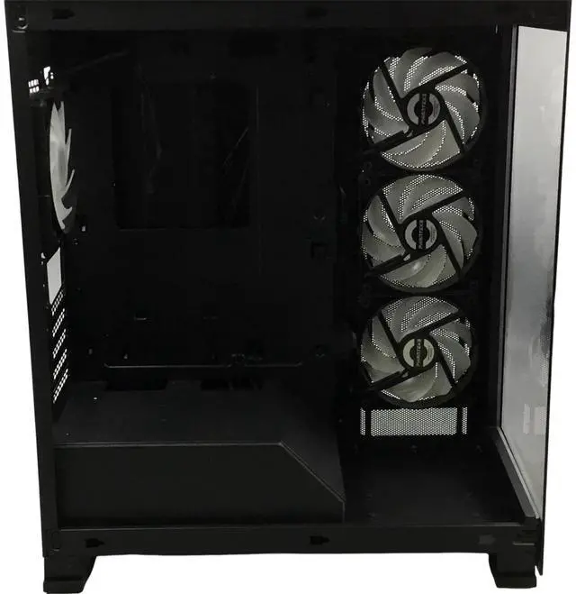 Alt view image 3 of 7 - Cyber PowerPC Model C Series ET8460-2069 Computer Case with fans
