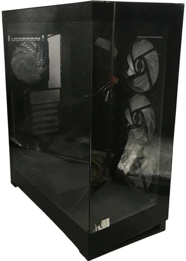 Main image of Cyber PowerPC Model C Series ET8460-2069 Computer Case with fans