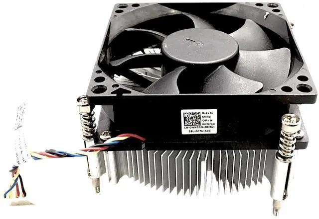Alt view image 7 of 7 - Dell Inspiron 3847 620 660 Vostro 270S CPU Heatsink & Fan WN7GG 0WN7GG