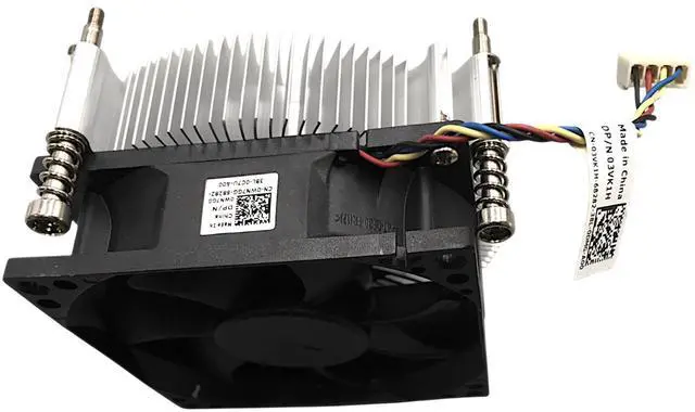 Alt view image 5 of 7 - Dell Inspiron 3847 620 660 Vostro 270S CPU Heatsink & Fan WN7GG 0WN7GG