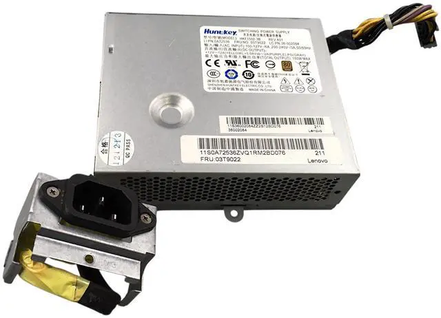 Alt view image 2 of 7 - Huntkey HKF1502-3B 150W Lenovo ThinkCentre M72z M73z 03t9022 Power Supply