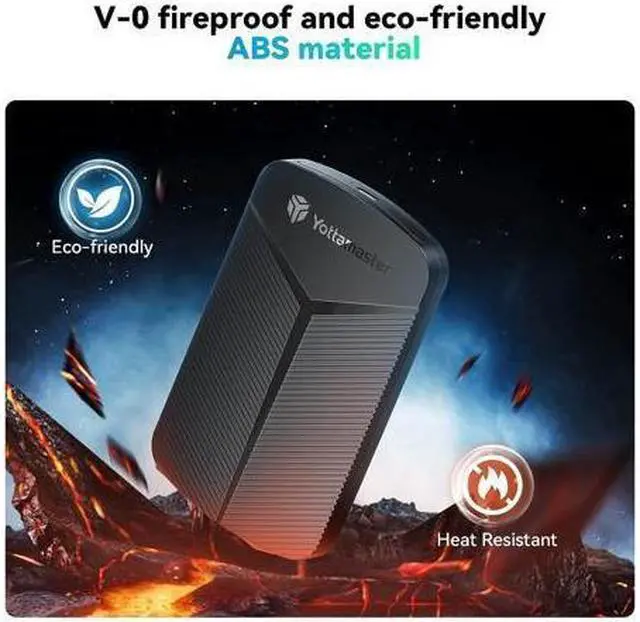 Alt view image 4 of 7 - Yottamaster 2.5-inch HDD case external hard disk box HDD external shell C USB 3.1 6Gbps connection SSD shell supports HDD/SSD2.5-inch ssd shell supports 7mm thick two sections supports 4TB