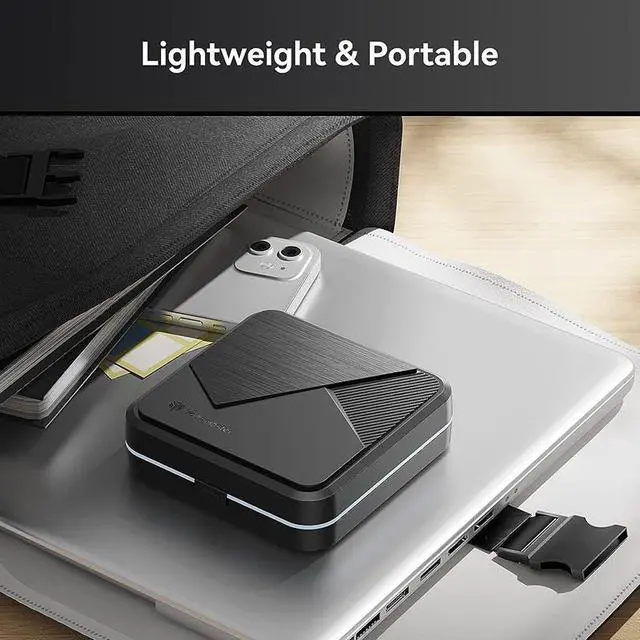 Alt view image 6 of 7 - Yottamaster 19 Slot Memory Card Case Holder for 3 M.2 SSD and 16 TF Card Protector Case with Labels Waterproof and Anti-Shock Case