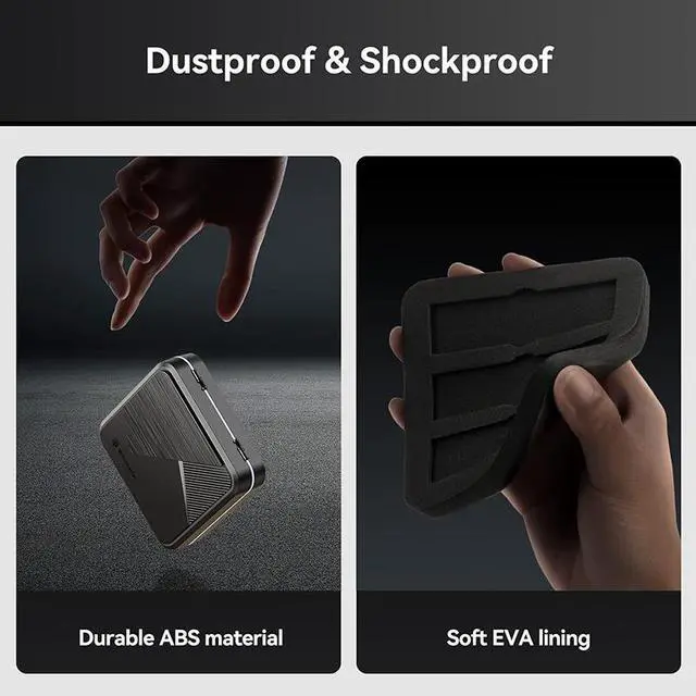 Alt view image 4 of 7 - Yottamaster 18 Slot Memory Card Case Holder for 10 SD Card 6 TF Card and 2 CF Card Protective Case with Labels Anti-Shock and Waterproof Memory Case