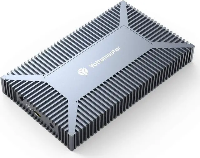 Alt view image 8 of 14 - Yottamaster Dual Bay M.2 NGFF SATA USB C 3.2 Hard Drive Enclosure RAID Adapter