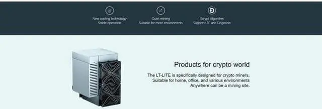 Alt view image 3 of 7 - LT LITE Doge LTC Miner Better Than LT5 LT6 MINI DOGE Ready To Delivery