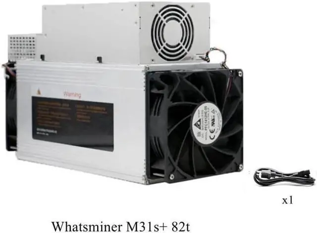 Main image of Whatsminer M31s+ 82th Bitcoin Algorithm Asic Miner Microbt Power Hash Miner PSU included