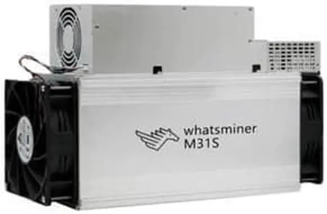 Alt view image 2 of 6 - Microbt Whatsminer M31S 74th/s Btc Bitcoin Miner M31s Whatsminer 3135W PSU Inlcuded