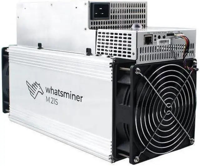 Alt view image 6 of 6 - whatsminer M21s BTC miner 56th (with Integrated Power Supply) 3360W blockchain Bitcoin mining machine Blockchain Miners