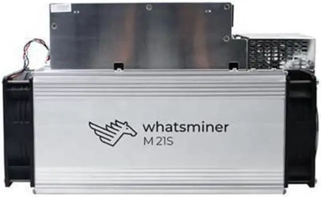 Alt view image 2 of 5 - Whatsminer M21s 52Th/s BTC Miner 3120W SHA-256 Bitcoin Mining Machine