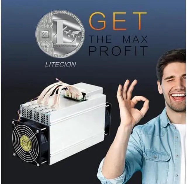 Alt view image 5 of 6 - Antminer L3++ 580MH/S Litecoin Miner, Scrypt LTC Litecoin Dogecoin Mining Machine ASIC Miner Better Than L3 L3+ S9 Miner-X3pcs