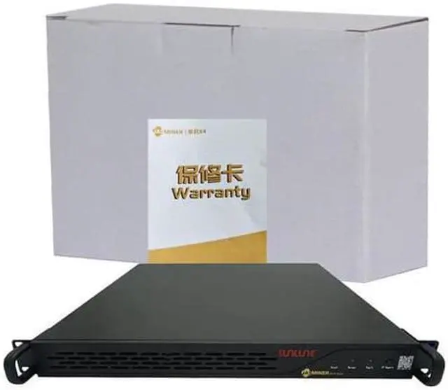 Alt view image 2 of 6 - Jasminer X4 Miner 1U Server Architecture 520MH/s Hashrate 240W Power Consumation ETH Miner Ethereum Miner Supply and Guaranty by Cooldragon