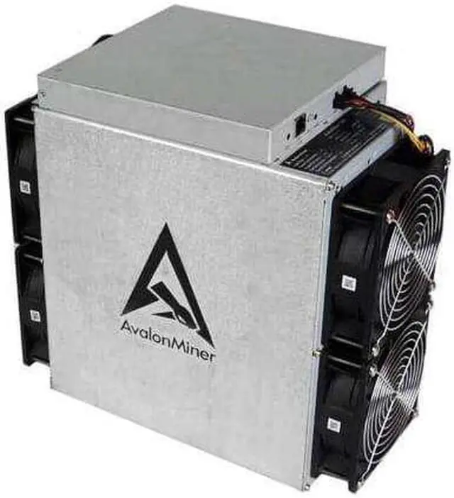 Alt view image 2 of 6 - Blockchain Bitcoin ASIC miner Canaan Avalonminer 1246 93Th/s 3420W PSU Included