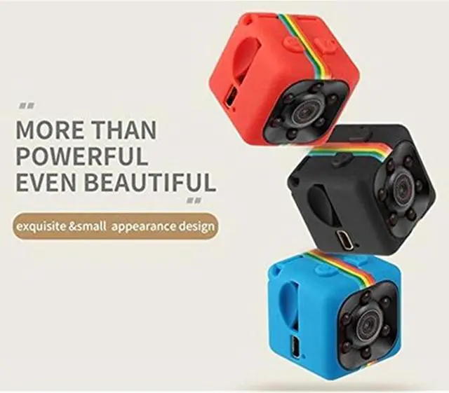 Alt view image 2 of 6 - Spy Camera Hidden Camera Mini Spy Camera Wireless 1080P HD Portable Small Camera with Motion Detection Loop Recording , Nanny Cam for Home Indoor Outdoor Security