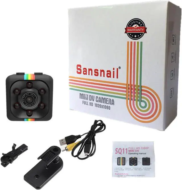 Alt view image 6 of 6 - Spy Camera Hidden Camera Mini Spy Camera Wireless 1080P HD Portable Small Camera with Motion Detection Loop Recording , Nanny Cam for Home Indoor Outdoor Security