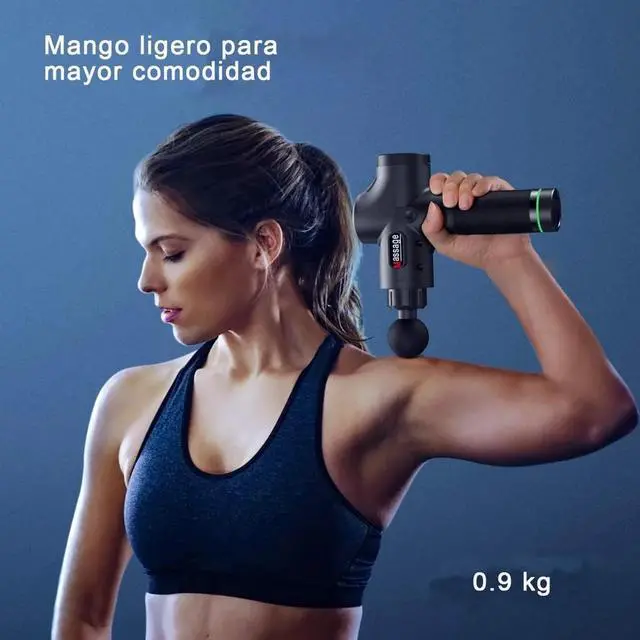 Alt view image 3 of 7 - TAKROL G-01Massage Gun  Percussion Muscle Massage Fascia Gun for Pain Relief, Super Quiet Portable Neck Back Body Relaxation Deep Tissue Massager, Muscle Therapy Gun with 12 Speeds 12 Massage Heads