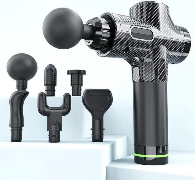 Alt view image 7 of 7 - TAKROL G-01Massage Gun  Percussion Muscle Massage Fascia Gun for Pain Relief, Super Quiet Portable Neck Back Body Relaxation Deep Tissue Massager, Muscle Therapy Gun with 12 Speeds 12 Massage Heads