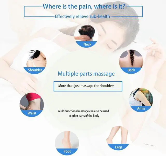 Alt view image 5 of 7 - TAKROL T-109 Electronic Pulse Massager Physiotherapy Massage Instrument