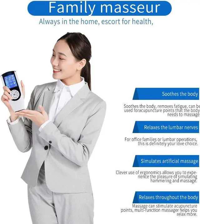 Alt view image 4 of 7 - TAKROL T-109 Electronic Pulse Massager Physiotherapy Massage Instrument