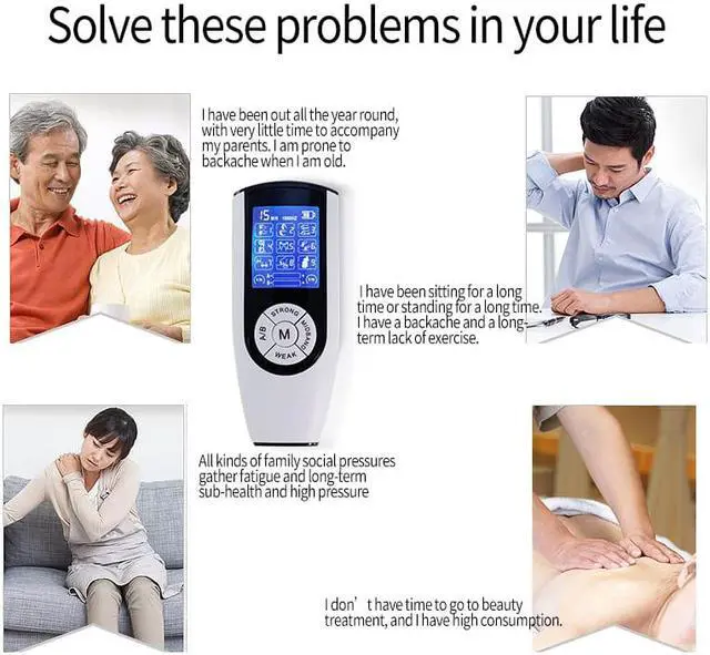 Alt view image 2 of 7 - TAKROL T-109 Electronic Pulse Massager Physiotherapy Massage Instrument