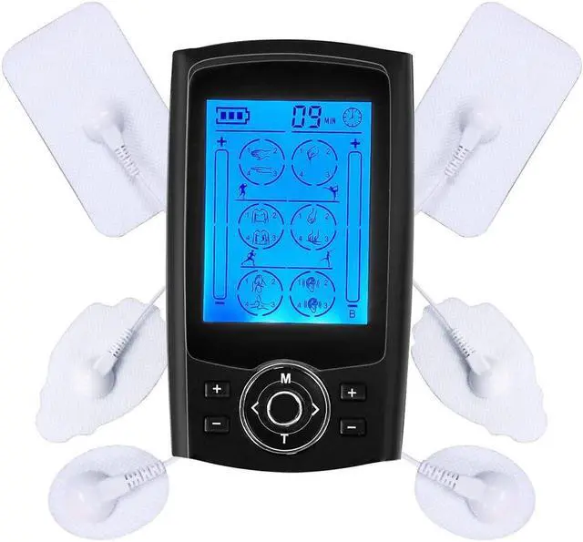 Alt view image 5 of 7 - TAKROL T-108 Muscle Stimulator Body Massage Healthy Care EMS Electric Tens Massager Acupuncture Digital Therapy Machine Electrostimulator