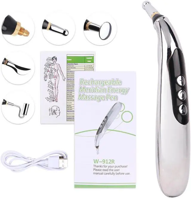 Main image of TAKROL-912R New Massage Pen Electronic Acupuncture Point Therapy Device Home Vibration Massage Instrument