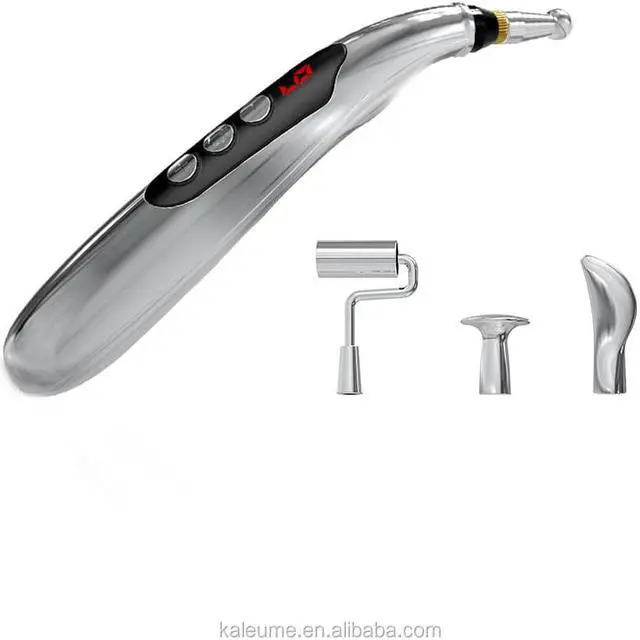 Alt view image 2 of 7 - TAKROL-912R New Massage Pen Electronic Acupuncture Point Therapy Device Home Vibration Massage Instrument