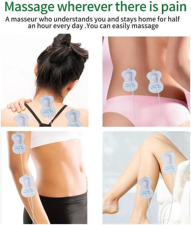 Alt view image 5 of 7 - TAKROL Dual Output Tens Acupuncture Electric Therapy Massager EMS Muscle Stimulator 8 Modes Meridian Physiotherapy Apparatus Massager