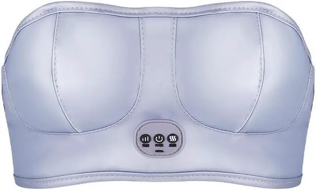 Alt view image 7 of 7 - TAKROL Electric Breast Massage Bra Vibration Chest Massager Wireless Breast Enhancement Instrument Breast Heating Stimulator Enhancer