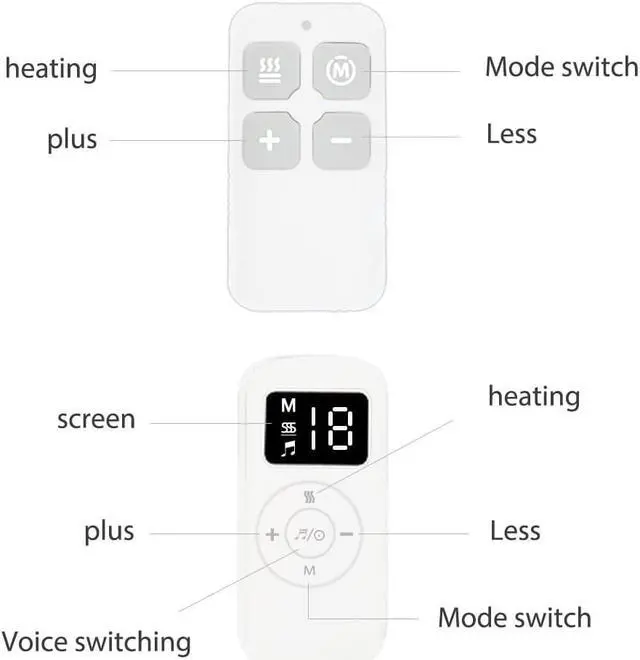 Alt view image 5 of 7 - TAKROL Smart Electric Neck and Shoulder Massager Home Relaxation Massager with Remote Control