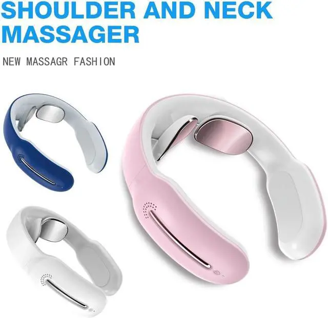 Alt view image 6 of 7 - TAKROL Smart Electric Neck and Shoulder Massager Home Relaxation Massager with Remote Control