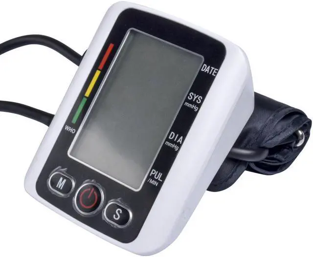 Alt view image 4 of 7 - TAKROL Blood Pressure Monitor Electronic Blood Pressure Meter Electronic Sphygmomanometer Arm Style Home Tonometer